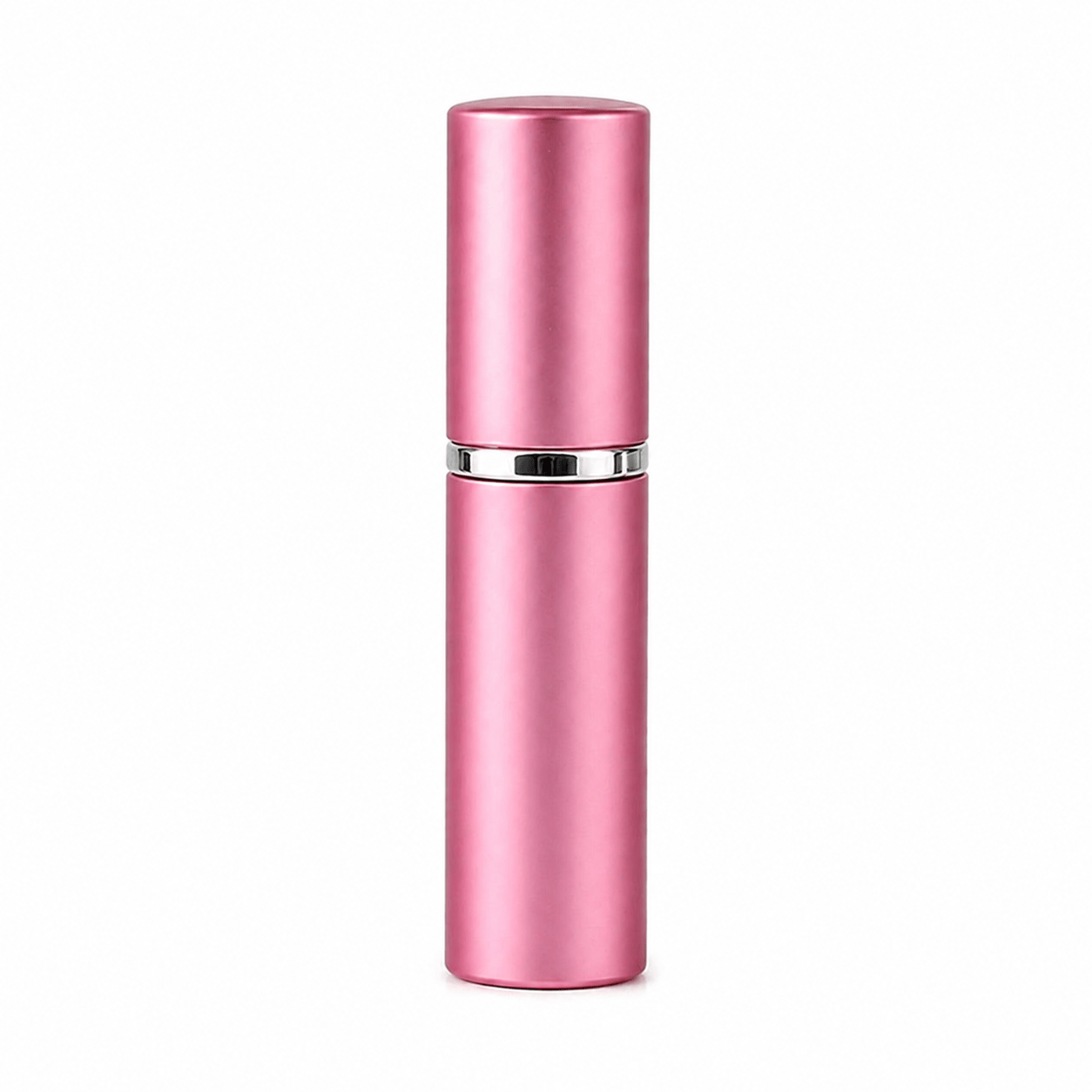 Unbranded Pink 5ML Travel Aluminum Refillable Perfume Bottle Spray Empty Cosmetic Container