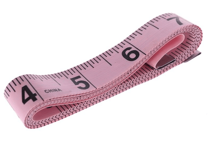 Unbranded Pink Soft Ruler 150CM 1.5M 60" Measure Tape Sewing Tailor Body Measuring Flexible