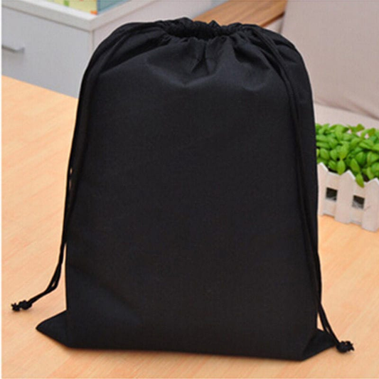 Unbranded Portable Shoes Bag Travel Sport Storage Pouch Drawstring Dust Bags Non-woven