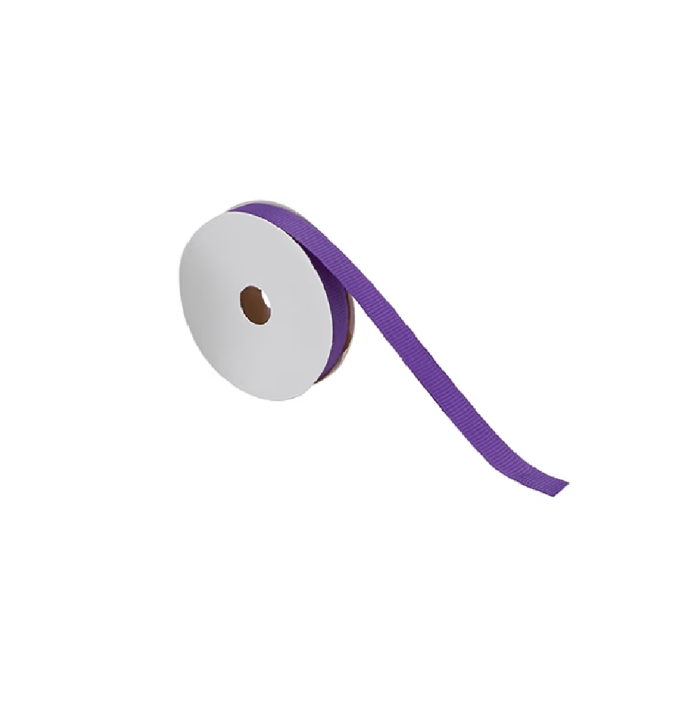 Unbranded Purple 10mm Width Ribbon Scrapbook Wedding Wrap Party Decor Gift Packing Presents 1M
