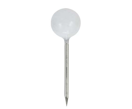 Unbranded Push Pins 200PCS Push Pins White Drawing Pins Notice Board Cork Board Office School Map
