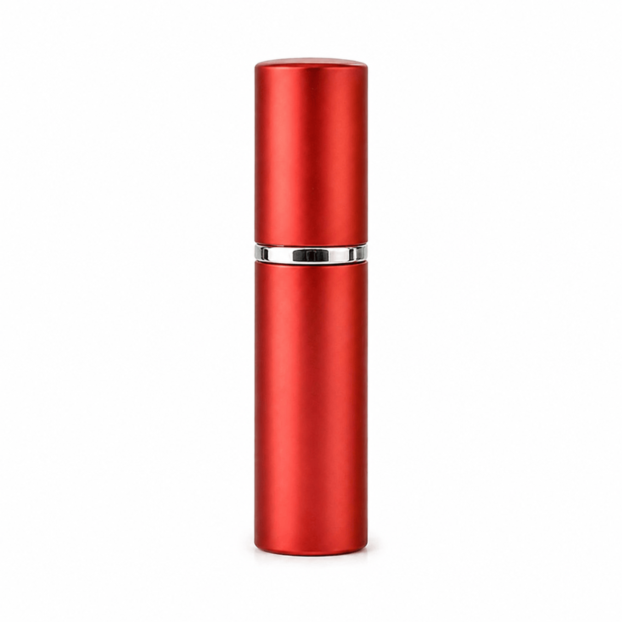 Unbranded Red 5ML Travel Aluminum Refillable Perfume Bottle Spray Empty Cosmetic Container