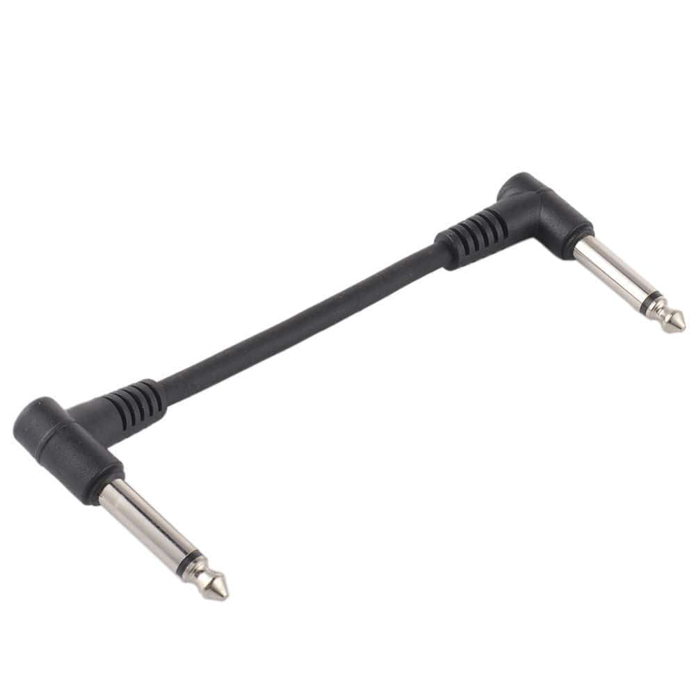 Unbranded Right Angle Electric Guitar Effects Pedal Patch Cable Lead Cord Line 20cm