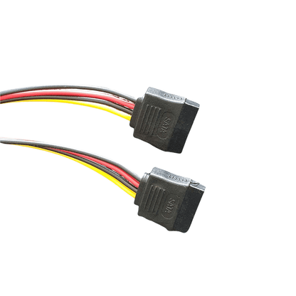 Unbranded SATA 15pin Hard Drive Power Male to 2 Female Splitter Y 1 to 2 Extension Cable