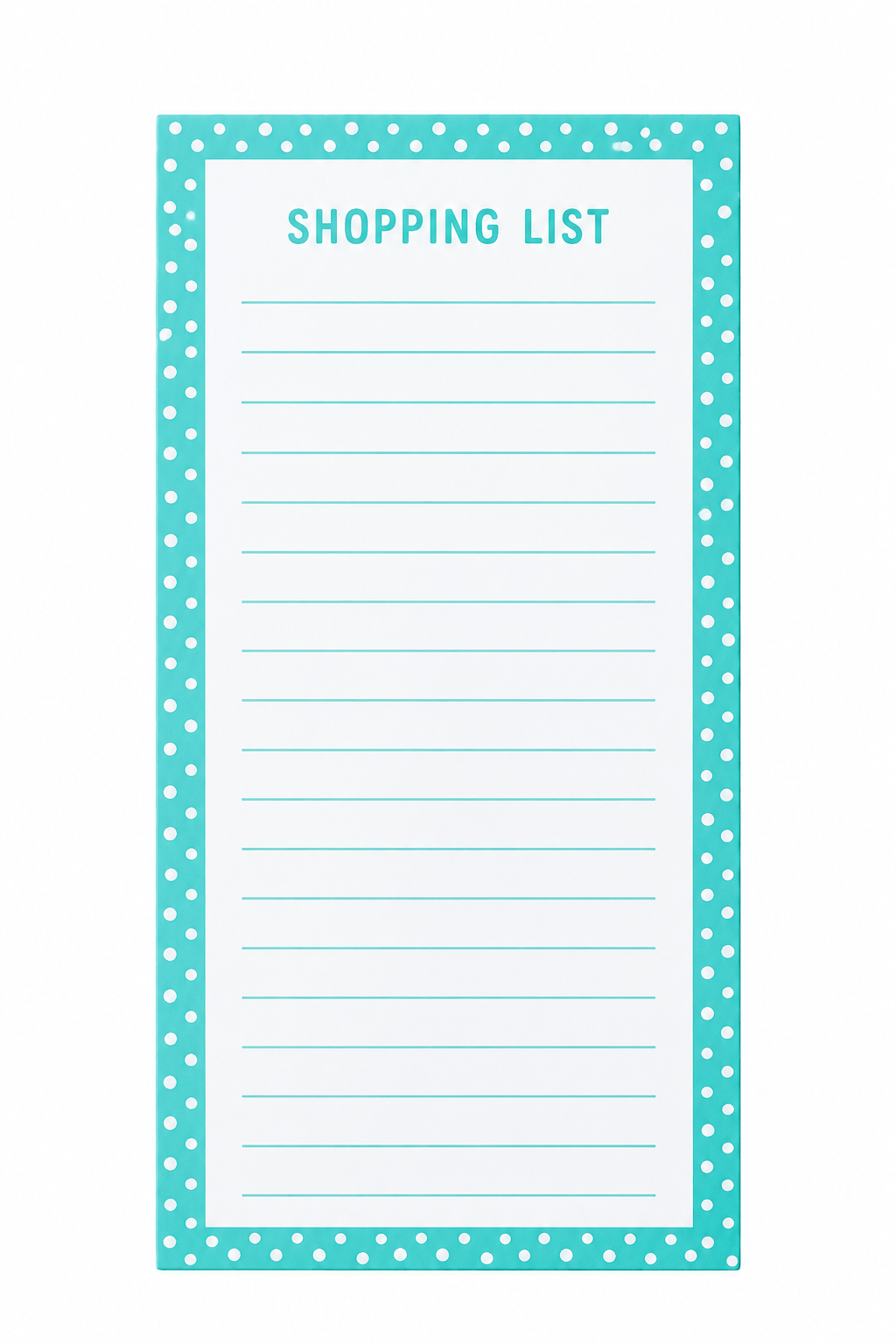 Unbranded Shopping list Blue Fridge Magnetic Shopping Lists Things To Do List Memo Pad Note Sheet 60 Pages B3