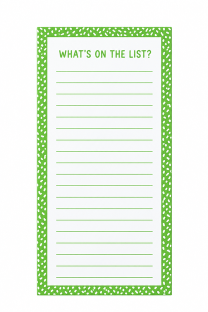 Unbranded Shopping list Green Fridge Magnetic Shopping Lists Things To Do List Memo Pad Note Sheet 60 Pages B3