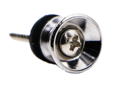 Unbranded Silver 2X Electric Guitar Strap Button Pins Pegs For Acoustic Bass Ukulele Lock Pins
