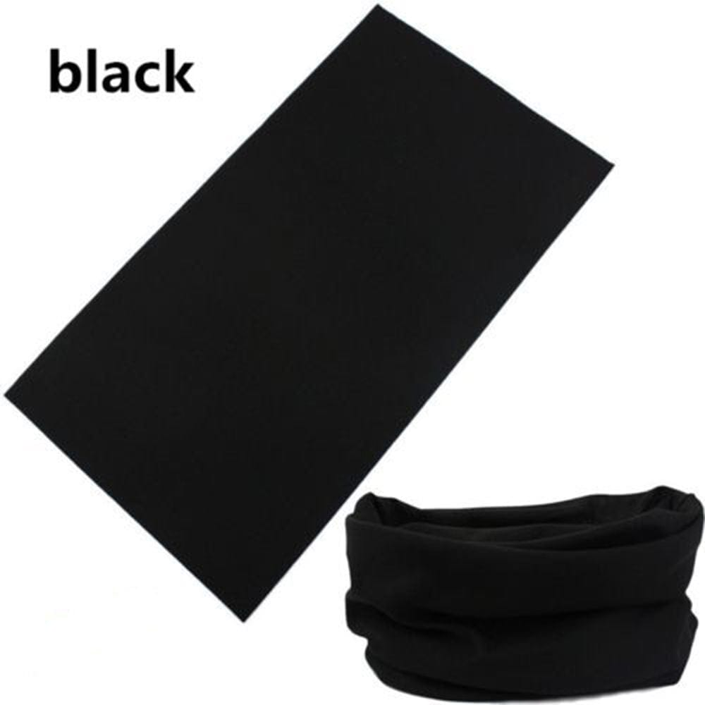 Unbranded Solid Tube Scarf Bandana Head Face Mask Neck Gaiter Snood Headwear Beanie ON HOT