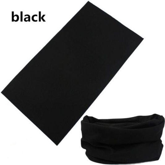 Unbranded Solid Tube Scarf Bandana Head Face Mask Neck Gaiter Snood Headwear Beanie ON HOT