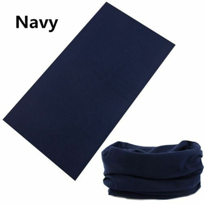 Unbranded Solid Tube Scarf Bandana Head Face Mask Neck Gaiter Snood Headwear Beanie