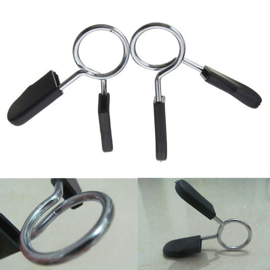 Unbranded Sporting Goods>Fitness, Running & Yoga>Strength Training>Dumbbells 2x 25mm Standard Barbell Dumbbell Lock Clamps Spring Collar Clip Weight Bar Gym