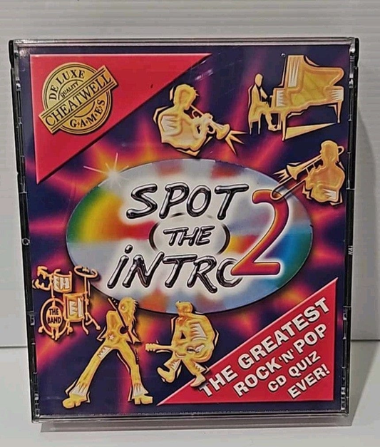 Unbranded Spot the Intro 2 Audio CD Music Games