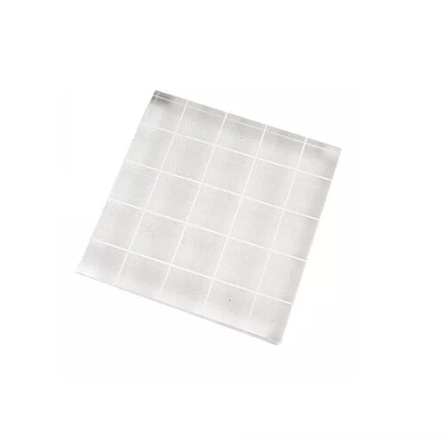Unbranded Stamp Block Acrylic Clear Scrapbooking Stamp Tools Transparent Pad w Grid Line
