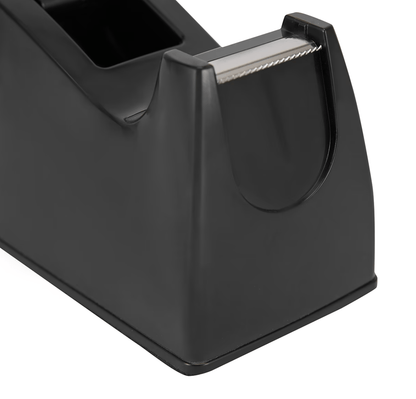 Unbranded Sticky Desktop Tape Dispenser Holder Cutter With Tape Roll Packaging Office Desk