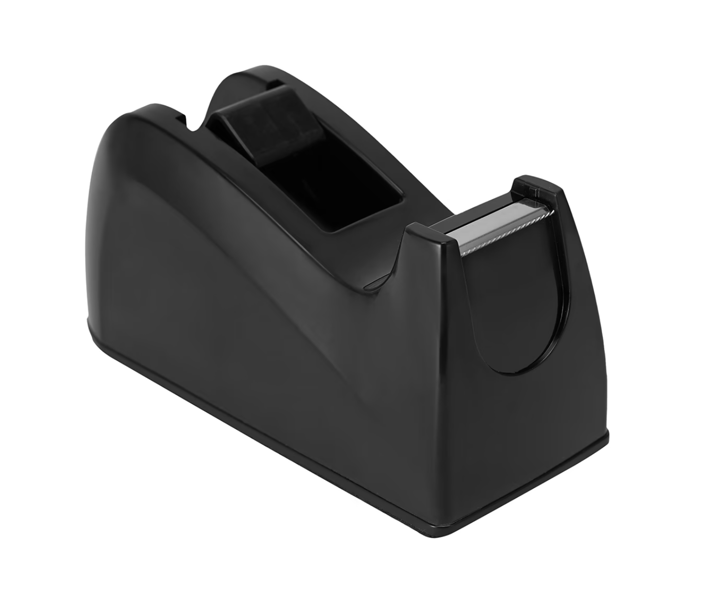 Unbranded Sticky Desktop Tape Dispenser Holder Cutter With Tape Roll Packaging Office Desk