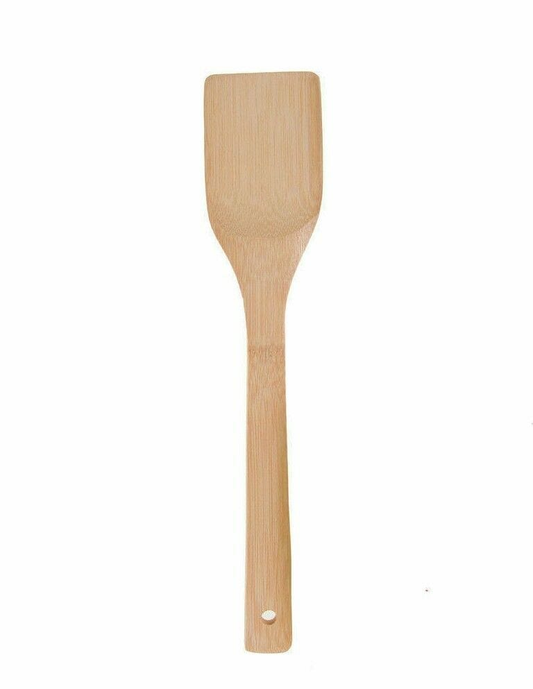 Unbranded Turner Bamboo Wooden Utensils Kitchen Cooking Tools Spoon Spatula Mixing Fork Cookware