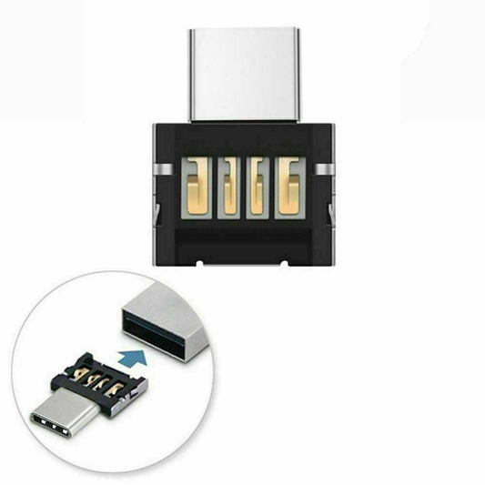 Unbranded Type C Male to USB Female OTG Adapter U disk For Android Phone Samsung Google