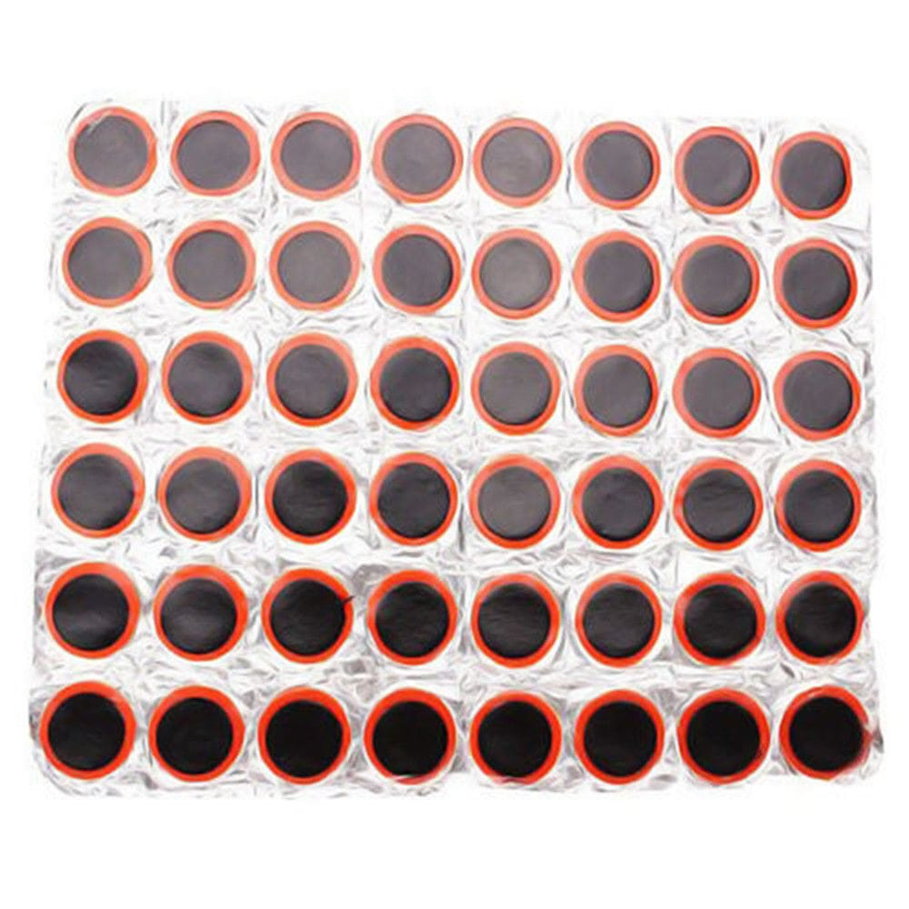 Unbranded Tyre Repair Round 48 Rubber Patch Bicycle Bike Tire Tyre Puncture Repair Piece Kit Useful