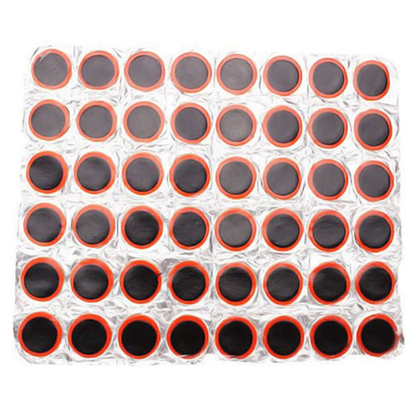 Unbranded Tyre Repair Round 48 Rubber Patch Bicycle Bike Tire Tyre Puncture Repair Piece Kit Useful