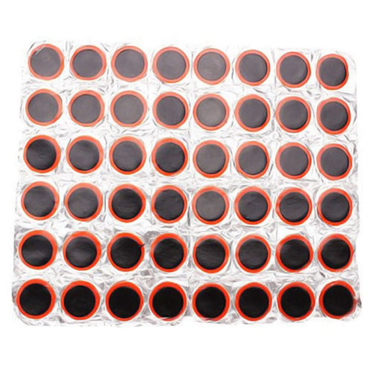 Unbranded Tyre Repair Round 48 Rubber Patch Bicycle Bike Tire Tyre Puncture Repair Piece Kit Useful