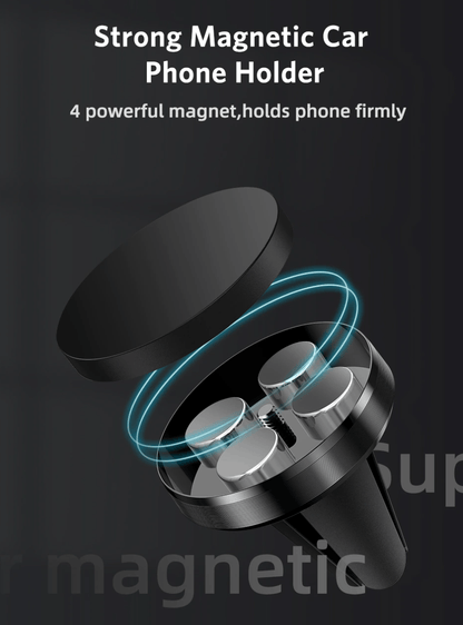 Unbranded Universal Magnetic Car Phone Holder Vent Mount Stand for iPhone Samsung GPS