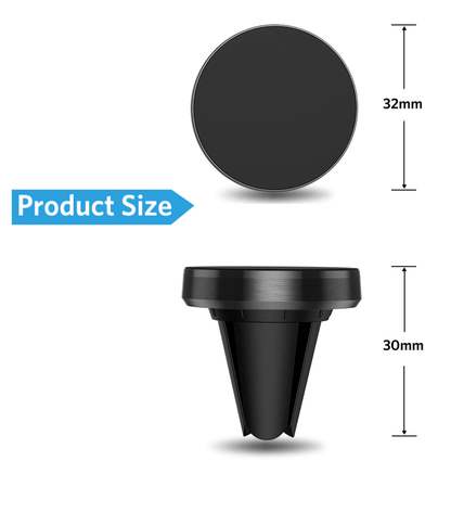 Unbranded Universal Magnetic Car Phone Holder Vent Mount Stand for iPhone Samsung GPS
