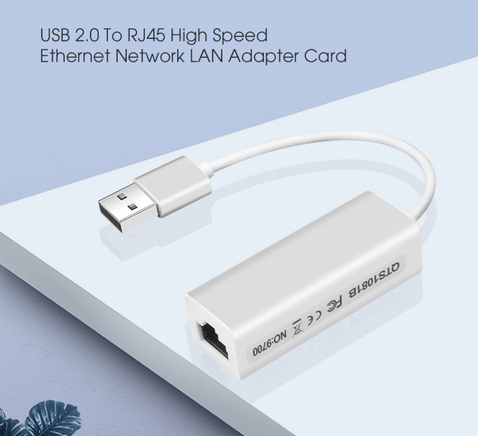 Unbranded USB 2.0 to RJ45 Ethernet Network LAN Adapter Card 10Mbps Adapter For Laptop