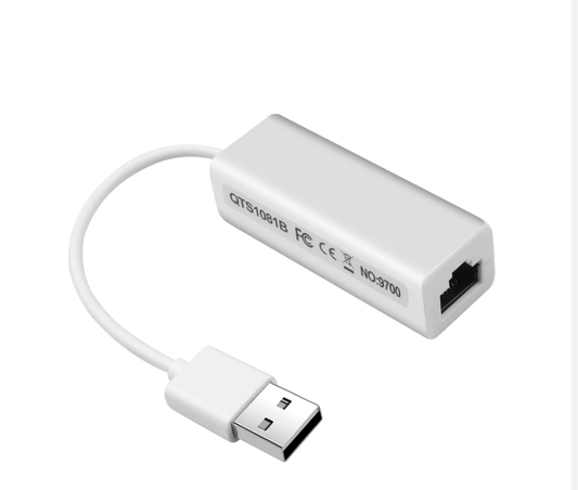 Unbranded USB 2.0 to RJ45 Ethernet Network LAN Adapter Card 10Mbps Adapter For Laptop