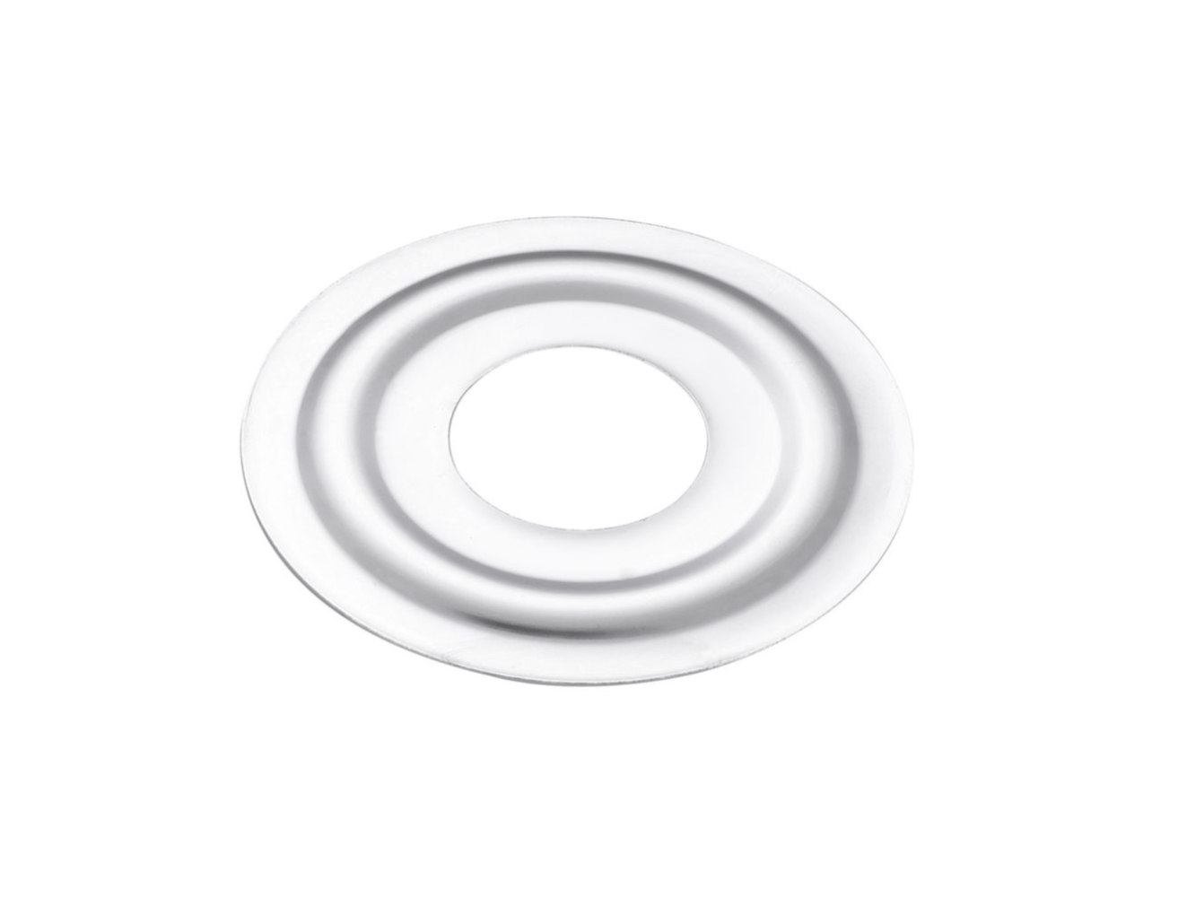 Unbranded Wall Split Flange Cover Plate Shower Bath Sink Tap Chrome 69mm Stainless Steel