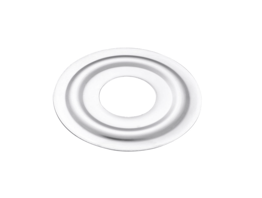 Unbranded Wall Split Flange Cover Plate Shower Bath Sink Tap Chrome 69mm Stainless Steel