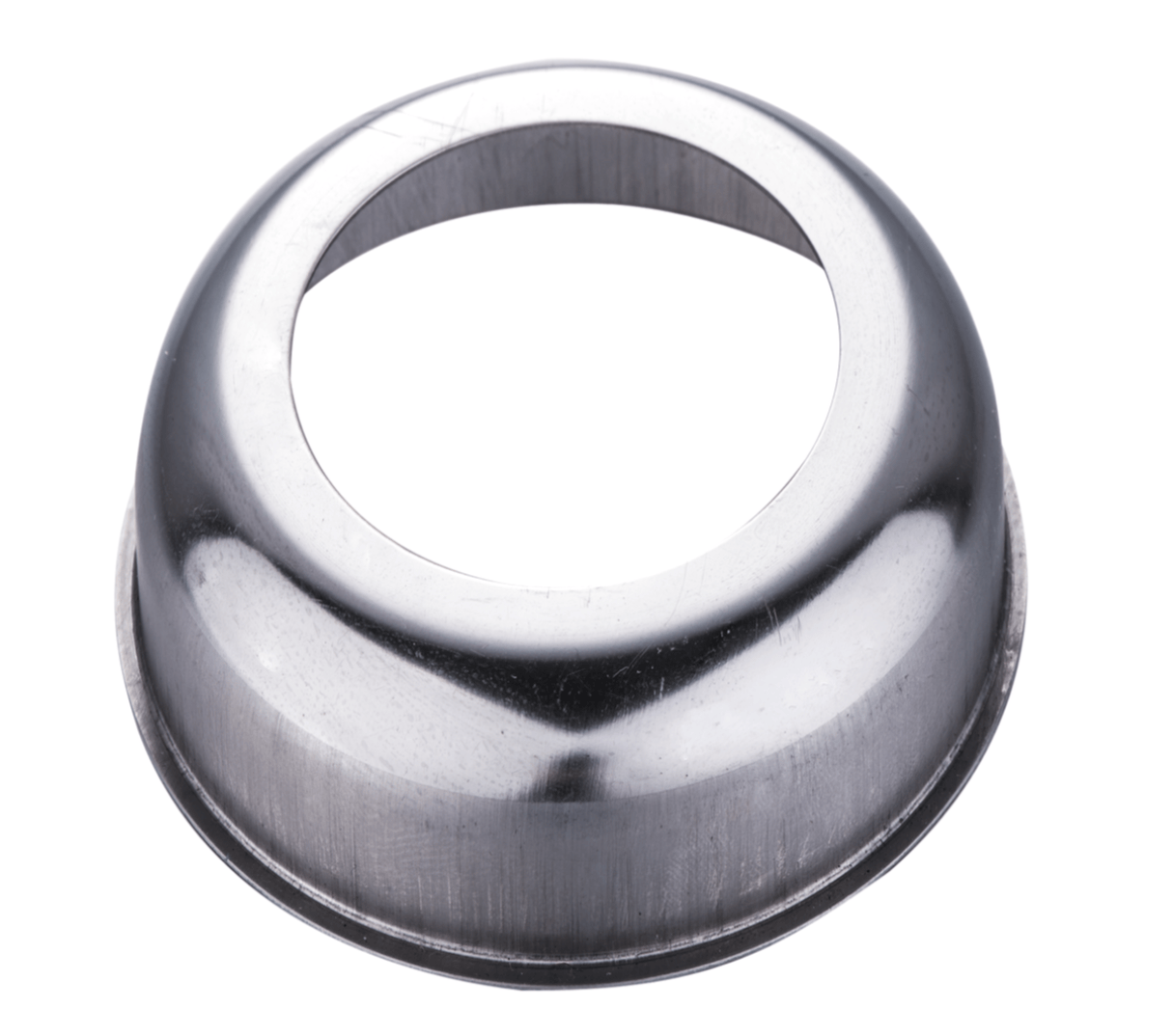 Unbranded Wall Split Flange Cover Plate Shower Bath Sink Tap Chrome 70mm Stainless Steel