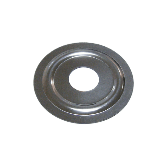 Unbranded Wall Split Flange Cover Plate Shower Bath Sink Tap Chrome 70mm Stainless Steel