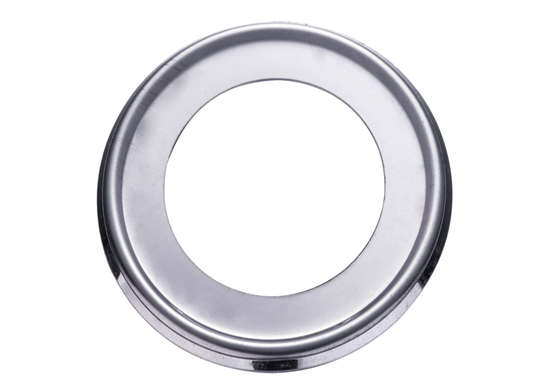 Unbranded Wall Split Flange Cover Plate Shower Bath Sink Tap Chrome 95mm Stainless Steel