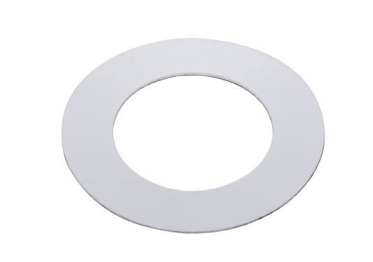 Unbranded White Round Cupboard Cover Plate 70mm Adhesive Sticker
