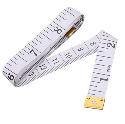Unbranded White Soft Ruler 150CM 1.5M 60" Measure Tape Sewing Tailor Body Measuring Flexible