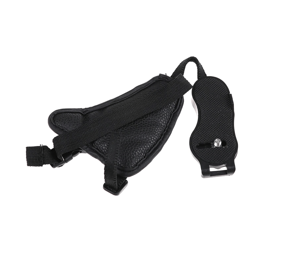 Unbranded Wrist Strap Leather Camera Hand Grip Oval Compatible With Canon Nikon Sony DSLR