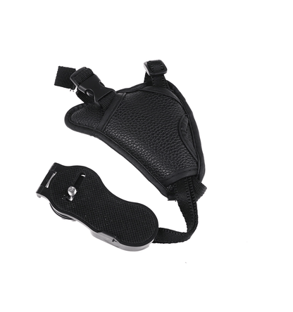 Unbranded Wrist Strap Leather Camera Hand Grip Oval Compatible With Canon Nikon Sony DSLR