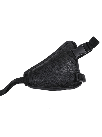 Unbranded Wrist Strap Leather Camera Hand Grip Oval Compatible With Canon Nikon Sony DSLR