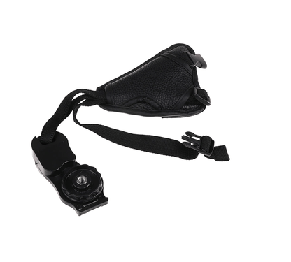 Unbranded Wrist Strap Leather Camera Hand Grip Oval Compatible With Canon Nikon Sony DSLR