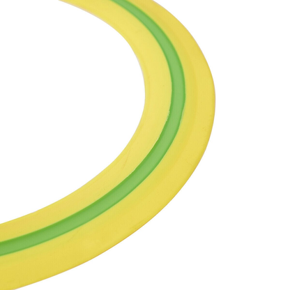 Unbranded Yellow Flying Ring Frisbee Disc Aerobie Outdoor Beach 28cm Sports Fun Kids Game Toy