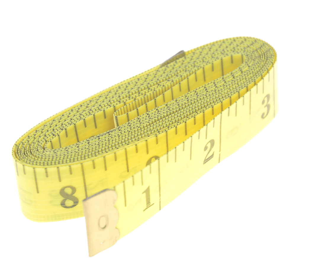 Unbranded Yellow Soft Ruler 150CM 1.5M 60" Measure Tape Sewing Tailor Body Measuring Flexible