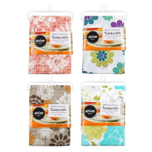 Urban Bliss Tablecloth Rectangle Tablecloth PEVA Table Cloth Cover Decorative Dining Parties Event