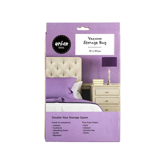 Urban bliss Vacuum Storage Sealer Bags for Blankets Clothes Pillows Quilts Space Saver Bags