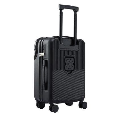 Wanderlite Home & Garden > Travel > Suitcases Wanderlite 20" Luggage Suitcase Front Pocket Travel Carry On TSA Black