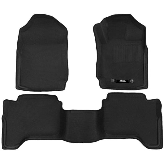 Weisshorn Auto Accessories > Auto Accessories Others > Automotive Decor Weisshorn Car Floor Mats Rubber Fits Ford Ranger PX PX2 PX3 Dual Cab 2011-2022 3D