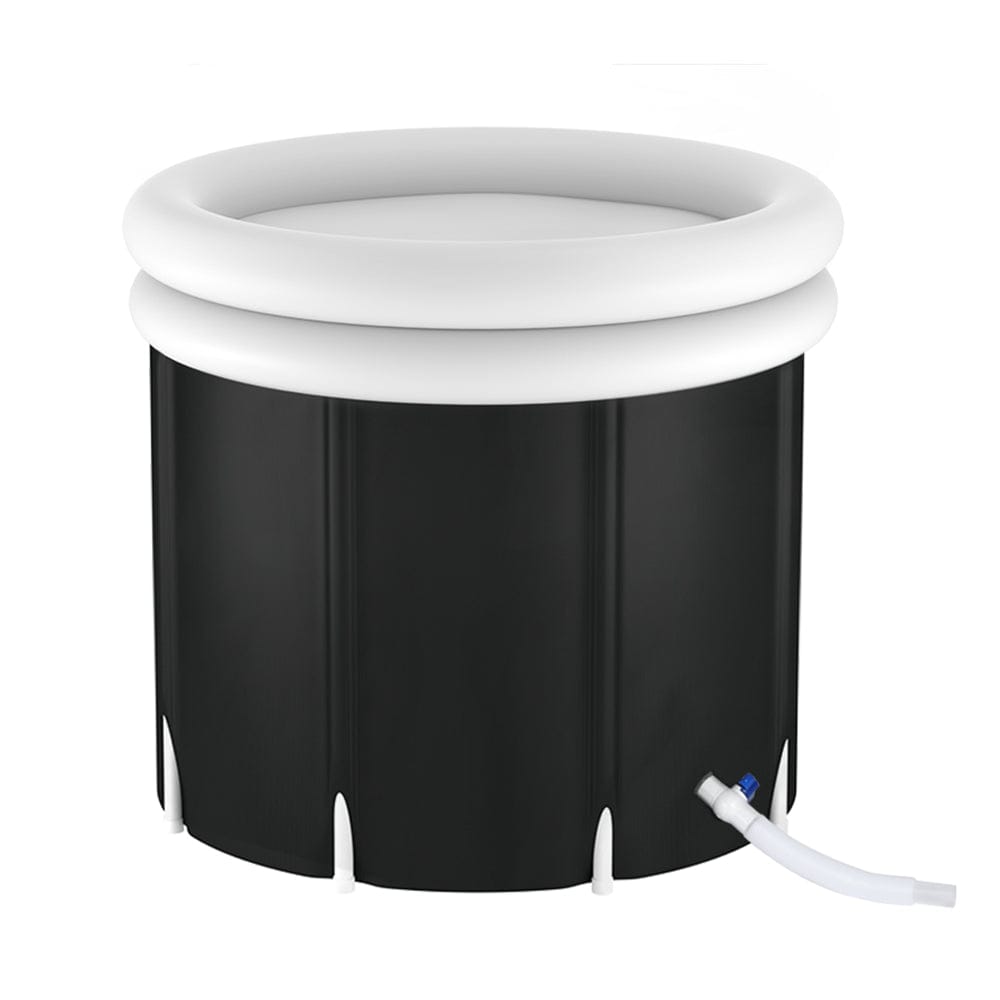 Weisshorn Furniture > Bathroom > Bathtubs Weisshorn Portable Ice Bath Tub 70X80CM Inflatable Folding Bathtub Spa Massage