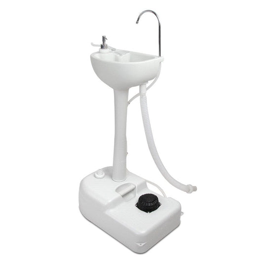 Weisshorn Home & Garden > DIY > Kitchen & Bathroom DIY Weisshorn Camping Basin Portable Hand Wash Sink Stand 19L Capacity