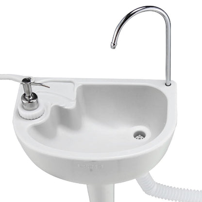 Weisshorn Home & Garden > DIY > Kitchen & Bathroom DIY Weisshorn Camping Basin Portable Hand Wash Sink Stand 19L Capacity
