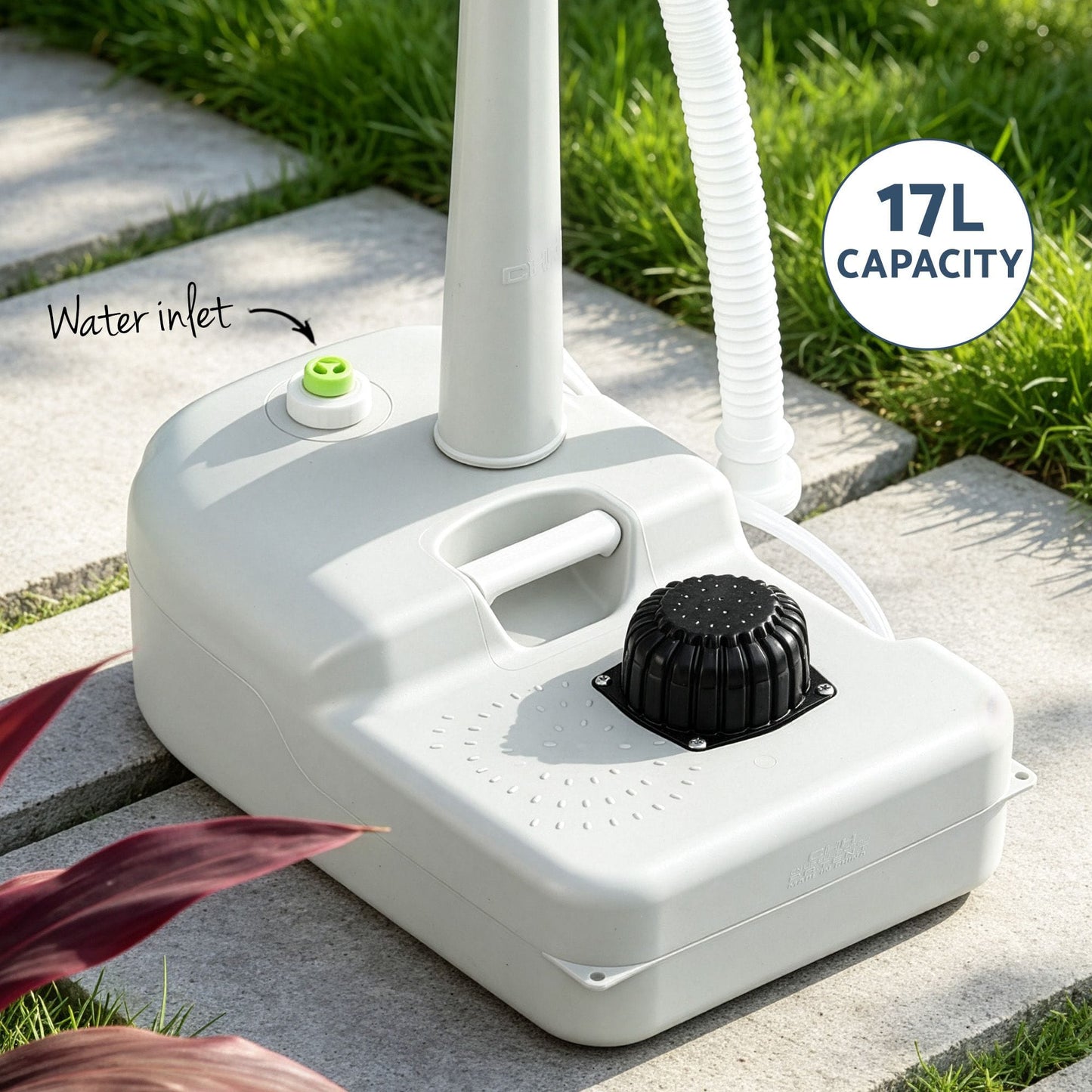Weisshorn Home & Garden > DIY > Kitchen & Bathroom DIY Weisshorn Camping Basin Portable Hand Wash Sink Stand 19L Capacity