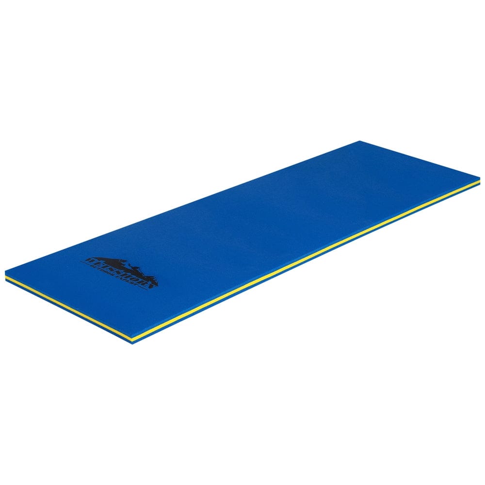 Weisshorn Home & Garden > Pool & Accessories > Pool Toys & Inflatables Weisshorn Floating Water Mat 55x180cm Foam Pad Swimming Pool Platform Blue